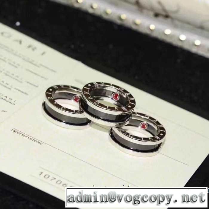 リング/指輪 きちんと感が抜群 ブルガリ BVLGARI 2019年の夏のマスト ぐっと鮮度がアップ
