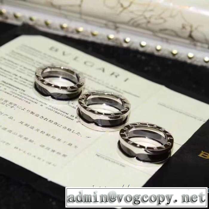 リング/指輪 きちんと感が抜群 ブルガリ BVLGARI 2019年の夏のマスト ぐっと鮮度がアップ