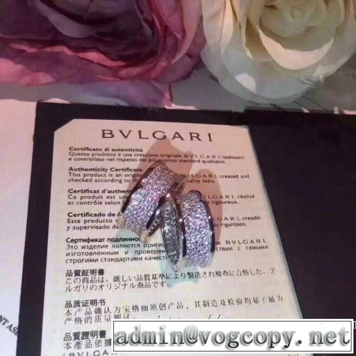 この夏は注目新作 ブルガリ 夏らしい抜け感を演出し BVLGARI 2019年春夏シーズンの人気リング/指輪