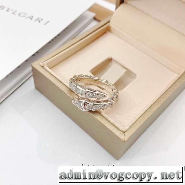 スタイルUPして着こなす ブルガリ  2019年春夏のトレンドアイテム リング/指輪 BVLGARI