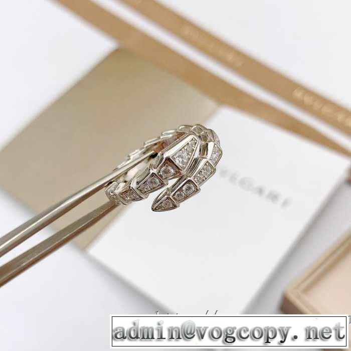 スタイルUPして着こなす ブルガリ  2019年春夏のトレンドアイテム リング/指輪 BVLGARI