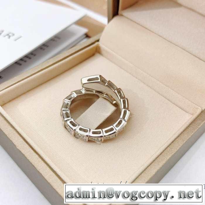 スタイルUPして着こなす ブルガリ  2019年春夏のトレンドアイテム リング/指輪 BVLGARI
