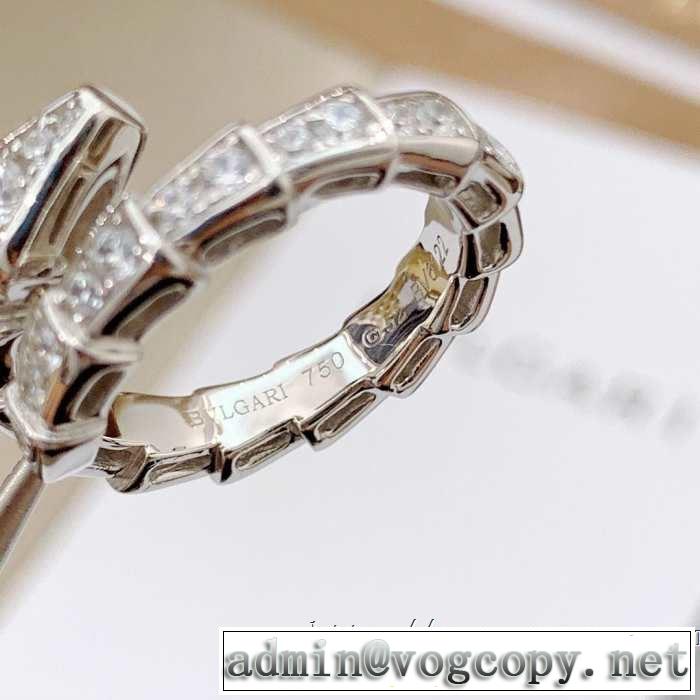 スタイルUPして着こなす ブルガリ  2019年春夏のトレンドアイテム リング/指輪 BVLGARI