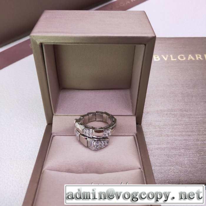 リング/指輪 ぜひ今年のトレンドをチェック  ブルガリ2019年春夏流行ファッション BVLGARI ファッションにトレンド  2色可選