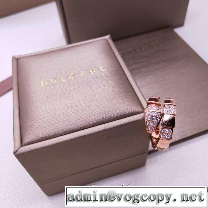 リング/指輪 ぜひ今年のトレンドをチェック  ブルガリ2019年春夏流行ファッション BVLGARI ファッションにトレンド  2色可選