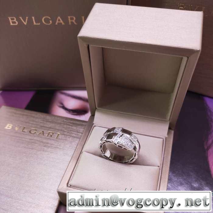 リング/指輪 ぜひ今年のトレンドをチェック  ブルガリ2019年春夏流行ファッション BVLGARI ファッションにトレンド  2色可選
