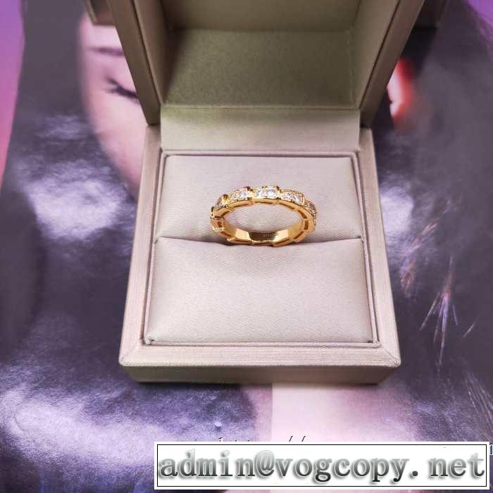 3色可選 夏ファッションのおすすめ ブルガリ BVLGARI 2019年夏の一押しファッションアイテム リング/指輪