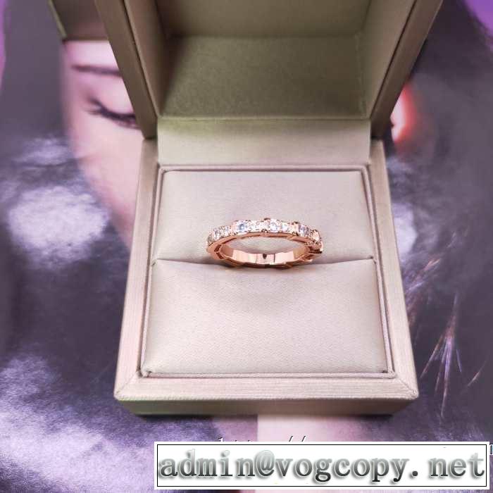 3色可選 夏ファッションのおすすめ ブルガリ BVLGARI 2019年夏の一押しファッションアイテム リング/指輪