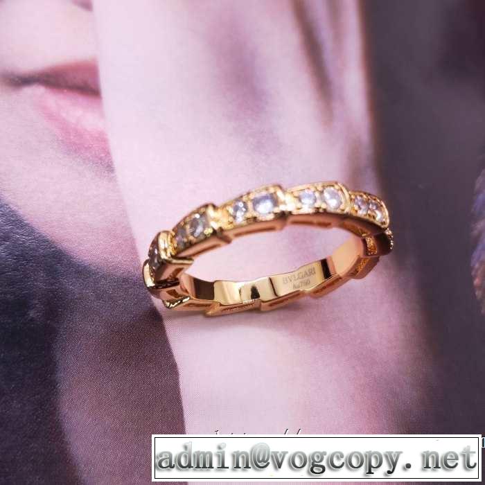 3色可選 夏ファッションのおすすめ ブルガリ BVLGARI 2019年夏の一押しファッションアイテム リング/指輪