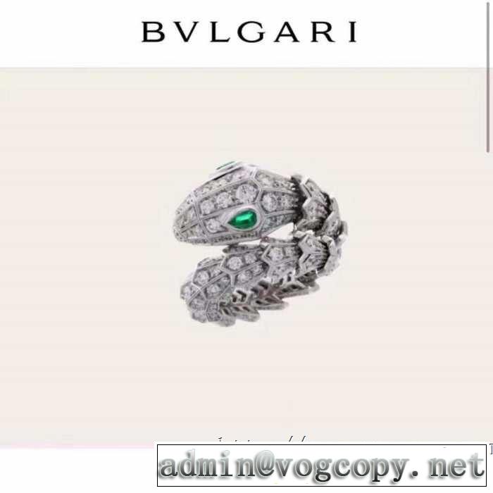 2019年最新ファッション ブルガリ BVLGARI 夏の大人カジュアルスタイル  リング/指輪 大人っぽく見せ新作 