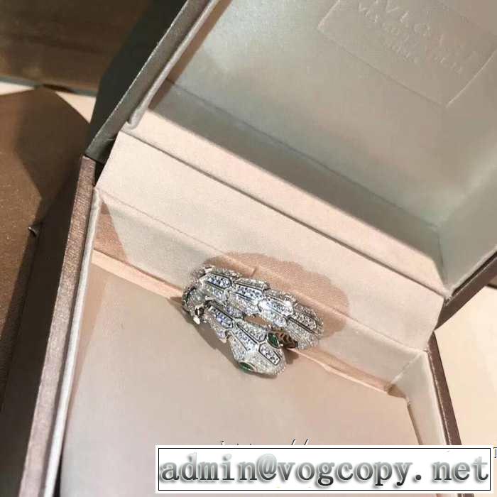 2019年最新ファッション ブルガリ BVLGARI 夏の大人カジュアルスタイル  リング/指輪 大人っぽく見せ新作