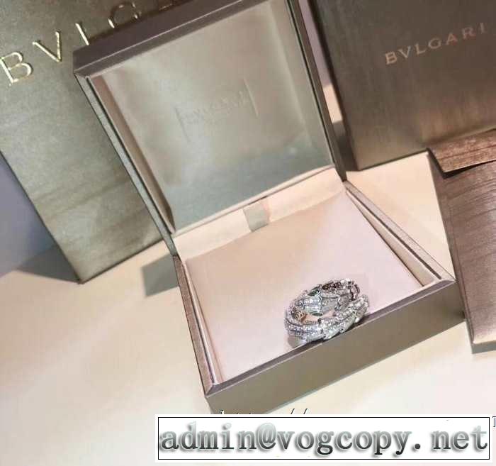 2019年最新ファッション ブルガリ BVLGARI 夏の大人カジュアルスタイル  リング/指輪 大人っぽく見せ新作