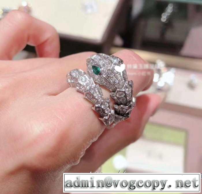 2019年最新ファッション ブルガリ BVLGARI 夏の大人カジュアルスタイル  リング/指輪 大人っぽく見せ新作