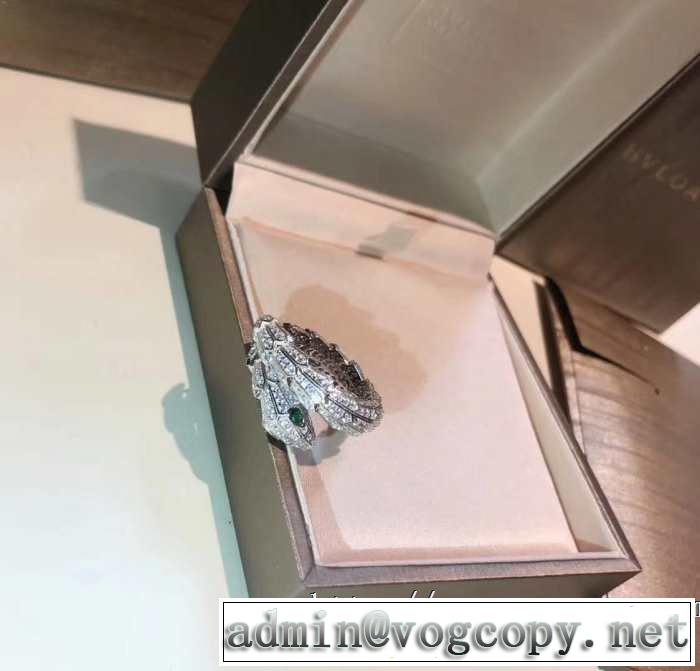 2019年最新ファッション ブルガリ BVLGARI 夏の大人カジュアルスタイル  リング/指輪 大人っぽく見せ新作