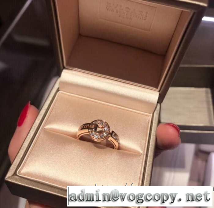 2色可選 ブルガリ BVLGARI 上品な涼やかさある印象に リング/指輪 2019春夏の大注目トレンド