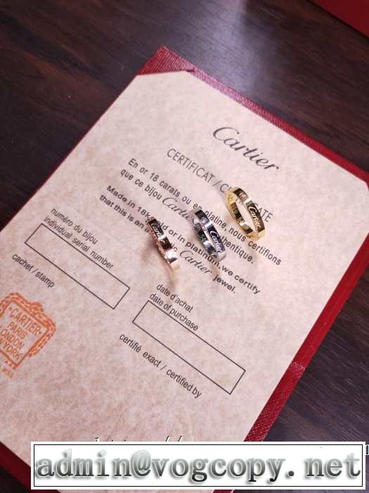 2色可選 カルティエ 大人のカジュアルスタイル CARTIER 2019春夏は人気定番 リング/指輪