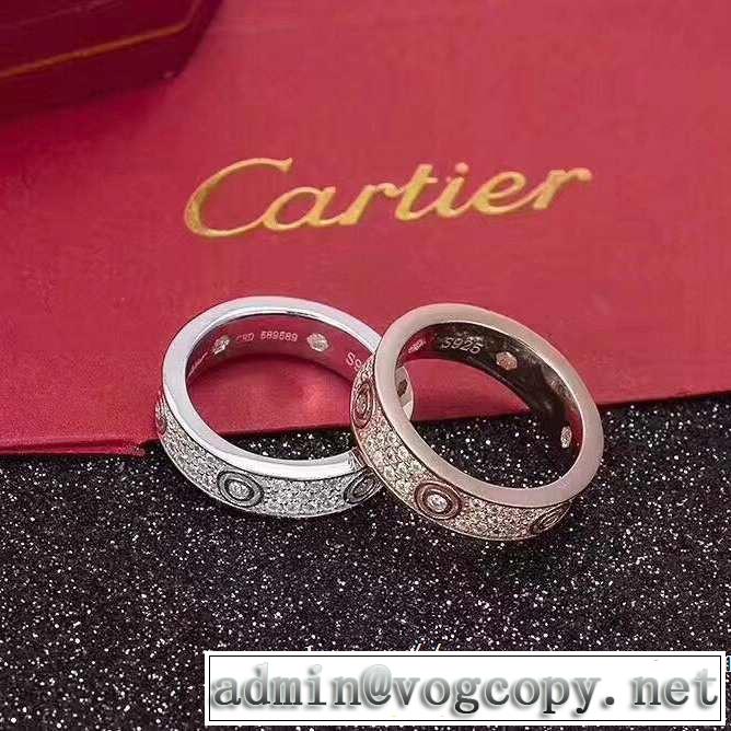 目を引く春夏トップス カルティエ CARTIER 【2019年】夏のファッションリング/指輪 春夏！大人カジュアル 2色可選 