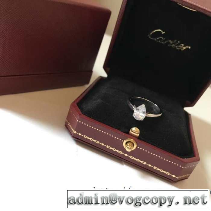 着回し力も抜群です！ カルティエ CARTIER 《2019年》今、注目のストリート リング/指輪 2色可選