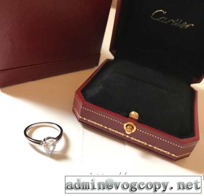 着回し力も抜群です！ カルティエ CARTIER 《2019年》今、注目のストリート リング/指輪 2色可選