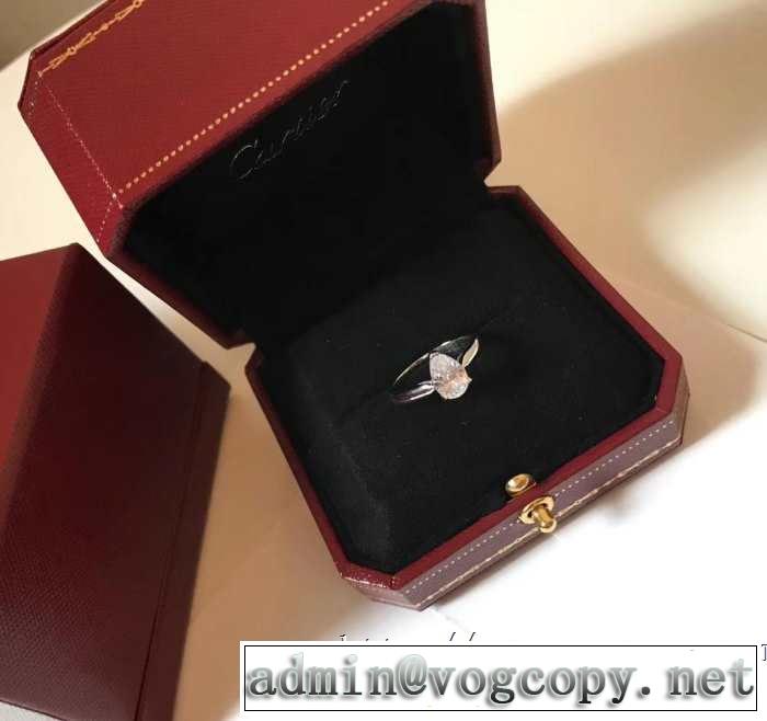 着回し力も抜群です！ カルティエ CARTIER 《2019年》今、注目のストリート リング/指輪 2色可選