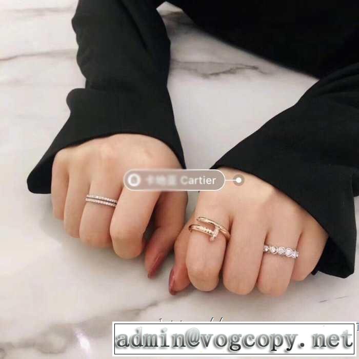 リング/指輪  夏っぽさ新作アイテム カルティエ CARTIER 着るだけで上品なスタイル 2019春夏トレンドアイテム