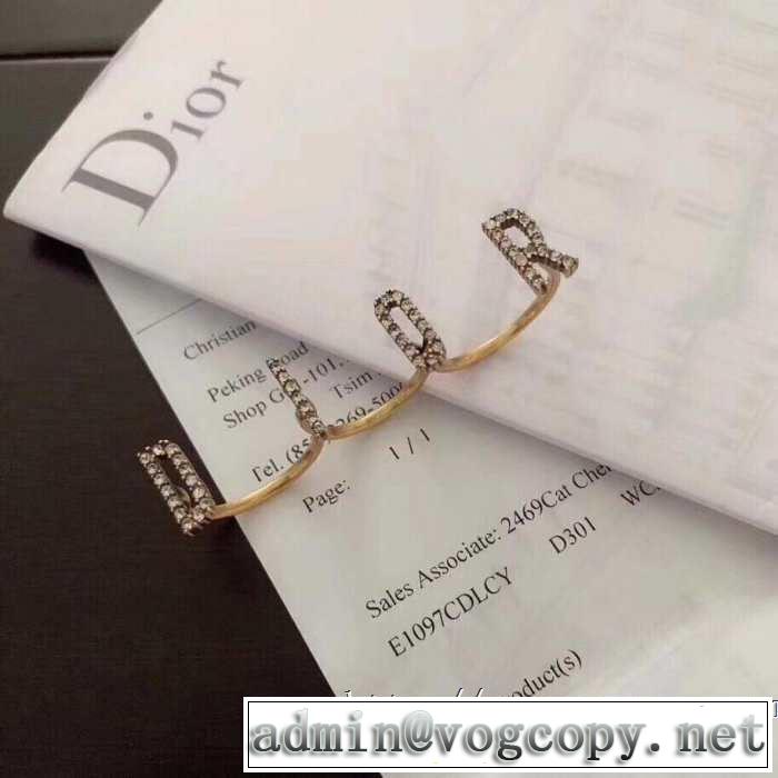 リング/指輪 新作コレクションを見る ディオール 2019年の春夏に着たい  DIOR 馴染みやすいスタイル美品
