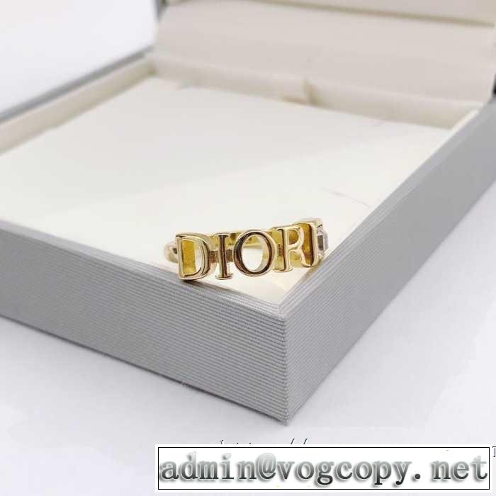 夏の王道　適度な上品さ  リング/指輪 2019春夏も引き続き人気セール ディオール DIOR 夏らしい爽やかさ