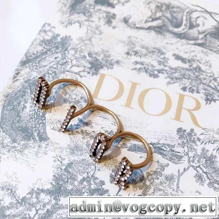 リング/指輪 ぐっと鮮度がアップ ディオール 2019年春夏シーズンの人気 DIOR  夏らしい抜け感を演出し