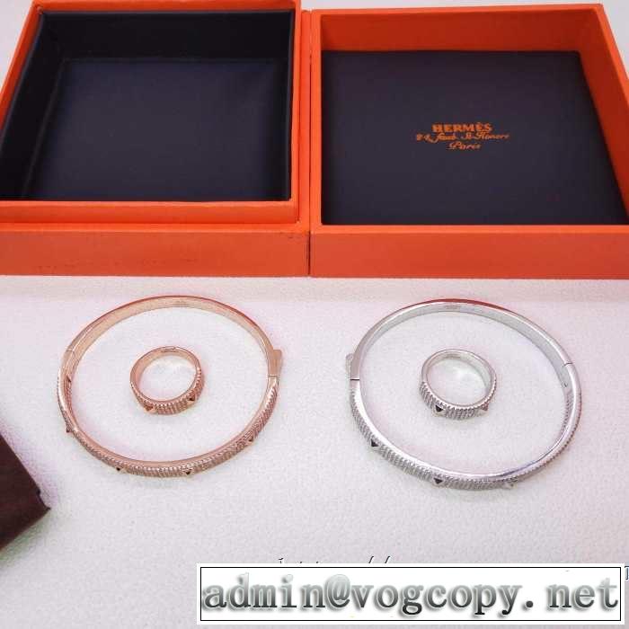 リラックス感のあるゆったり エルメス HERMES リング/指輪 2色可選 2019夏ファション新品