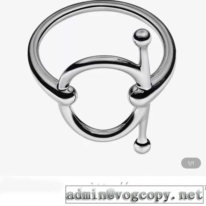 春夏のトレンドアイテム エルメス HERMES 上品な涼やかさある印象に リング/指輪 2019春夏の大注目トレンド 