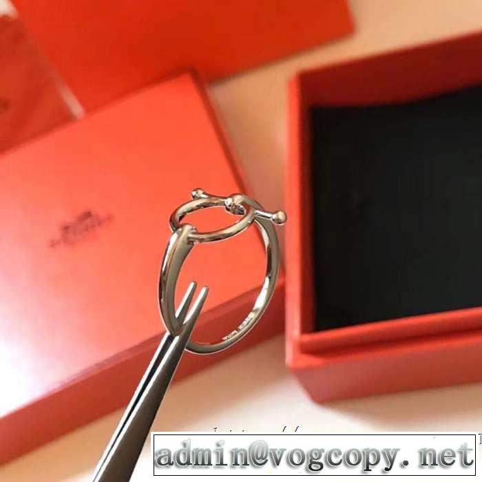 春夏のトレンドアイテム エルメス HERMES 上品な涼やかさある印象に リング/指輪 2019春夏の大注目トレンド