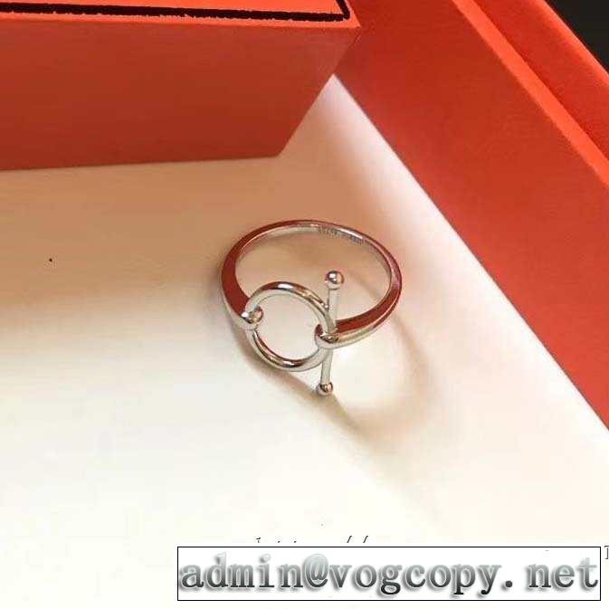 春夏のトレンドアイテム エルメス HERMES 上品な涼やかさある印象に リング/指輪 2019春夏の大注目トレンド