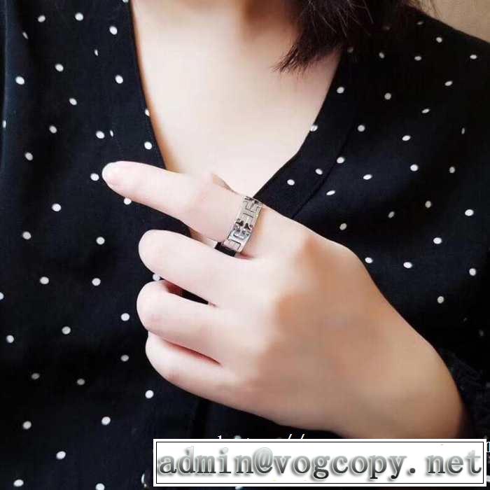季節感をプラス人気商品 リング/指輪 今から夏まで活躍する エルメス HERMES 2019春夏も引き続きトレンド