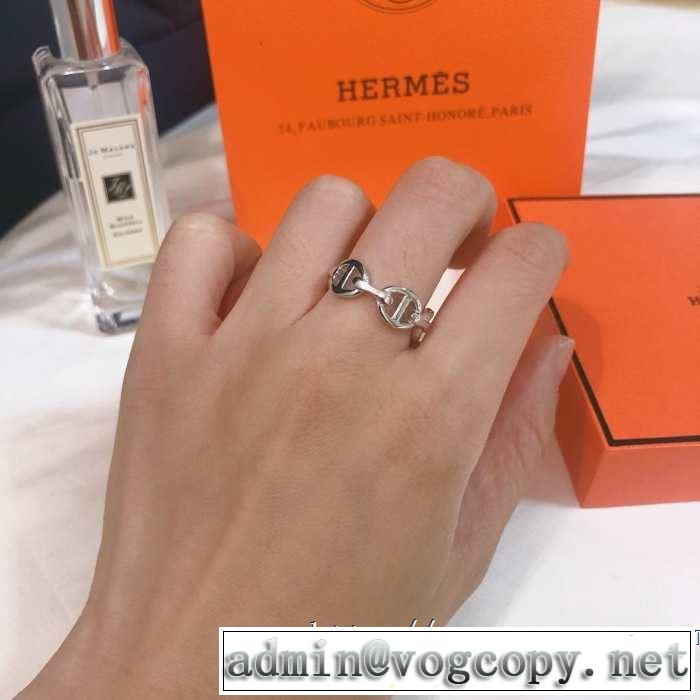 リング/指輪 大人のカジュアルスタイル エルメス 2019春夏は人気定番HERMES 今季のトレンド人気新作 3色可選
