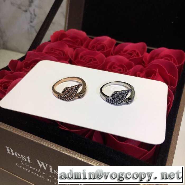 スワロフスキー SWAROVSKI 指輪 4色可選 2019春夏も引き続きトレンド 春夏のトレンドアイテム