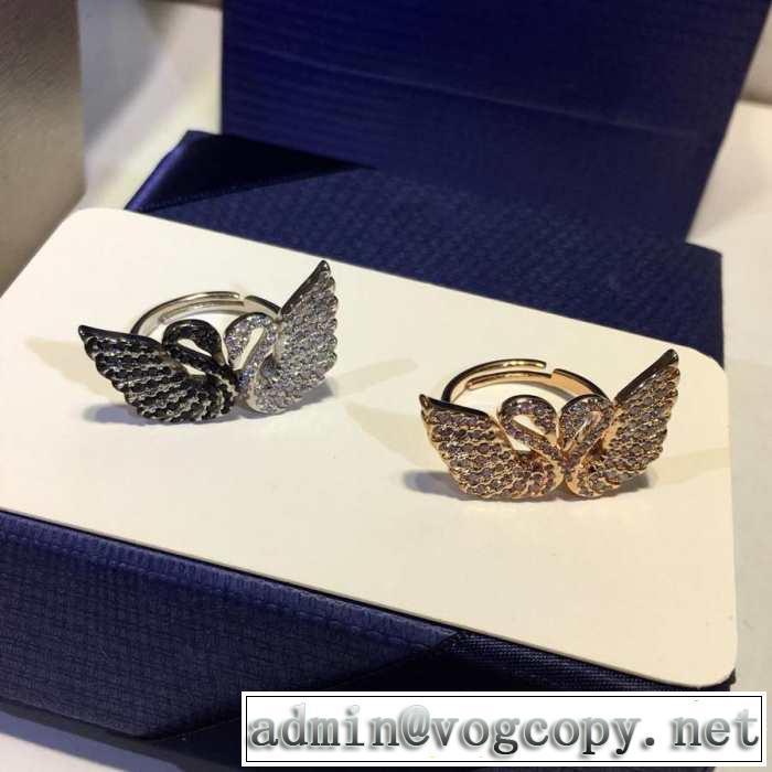 指輪 2色可選 2019春夏トレンドアイテム 今流行りの最新コレクション スワロフスキー SWAROVSKI