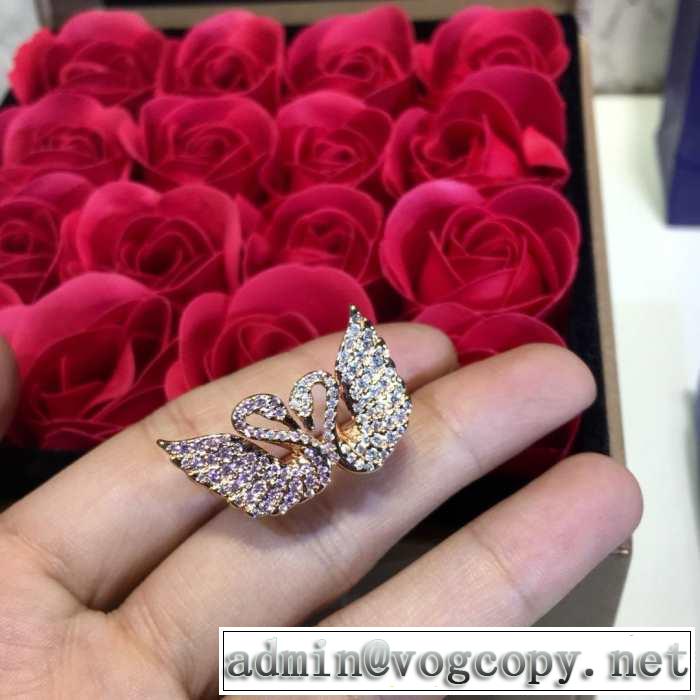 指輪 2色可選 2019春夏トレンドアイテム 今流行りの最新コレクション スワロフスキー SWAROVSKI