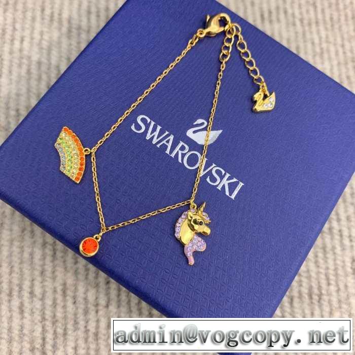 2019春夏の大注目トレン おしゃれデザインも大人気 スワロフスキー SWAROVSKI ブレスレット