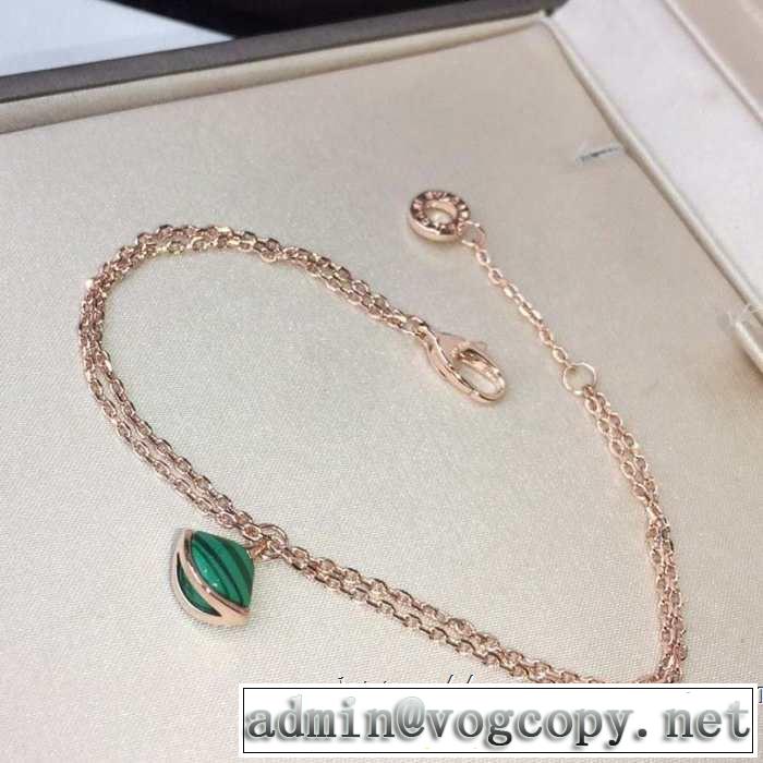 2019夏色っぽさ ブルガリ BVLGARI おしゃれデザインも大人気 ブレスレット 4色可選 夏の王道　適度な上品さ