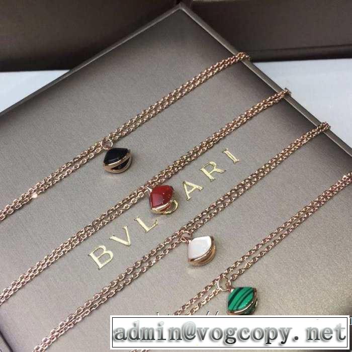 2019夏色っぽさ ブルガリ BVLGARI おしゃれデザインも大人気 ブレスレット 4色可選 夏の王道　適度な上品さ