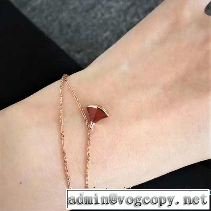 2019夏色っぽさ ブルガリ BVLGARI おしゃれデザインも大人気 ブレスレット 4色可選 夏の王道　適度な上品さ