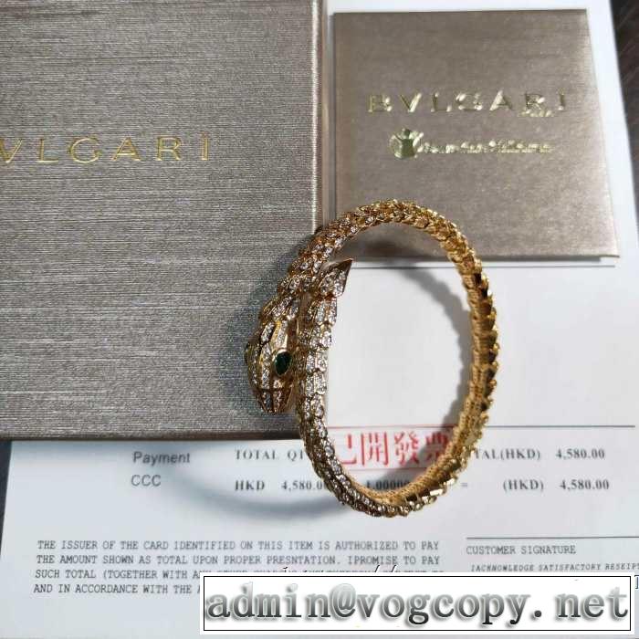 3色可選オシャレ印象で人気の高い ブルガリ BVLGARI 2019即旬な装いに ブレスレット お洒落トレンド人気