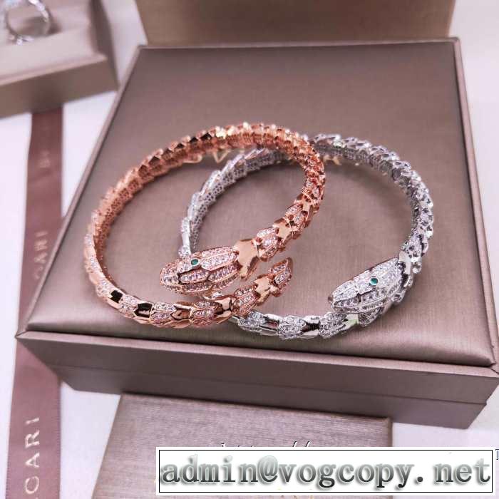 ブレスレット 2色可選 スタイルUPして着こなす ブルガリ BVLGARI 2019年春夏のトレンドアイテム