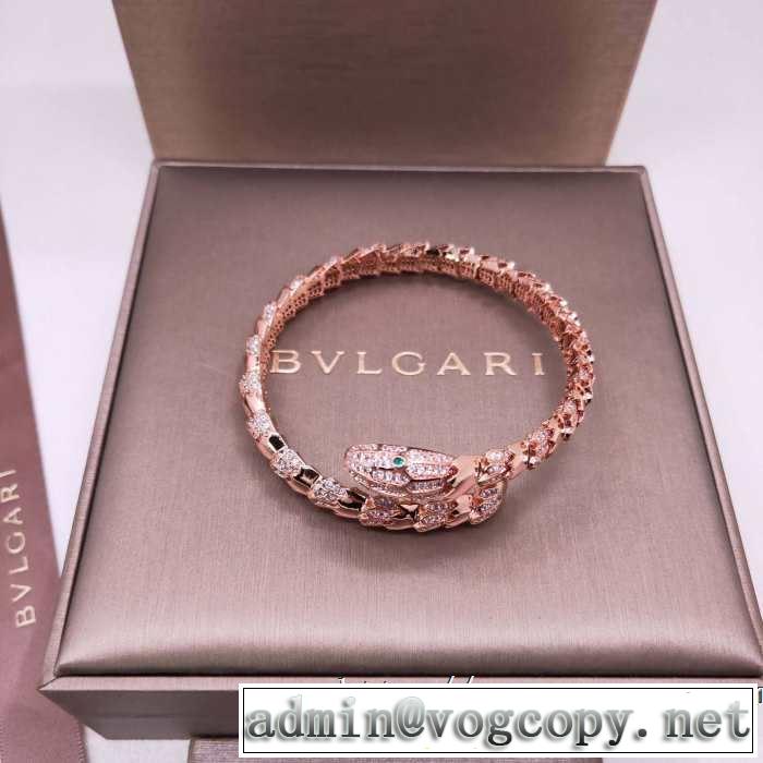 ブレスレット 2色可選 スタイルUPして着こなす ブルガリ BVLGARI 2019年春夏のトレンドアイテム