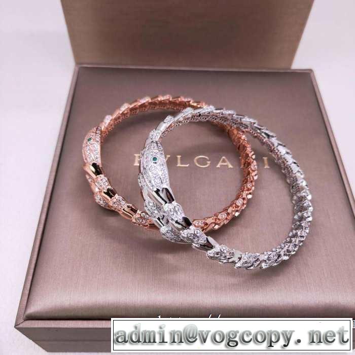ブレスレット 2色可選 スタイルUPして着こなす ブルガリ BVLGARI 2019年春夏のトレンドアイテム