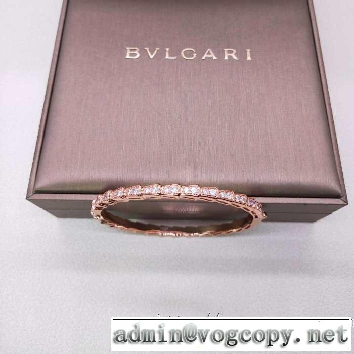 ぜひ今年のトレンドをチェック ブルガリちょっと大人の印象  BVLGARI 2019年春夏流行ファッションブレスレット 3色可選