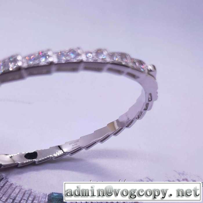 ぜひ今年のトレンドをチェック ブルガリちょっと大人の印象  BVLGARI 2019年春夏流行ファッションブレスレット 3色可選