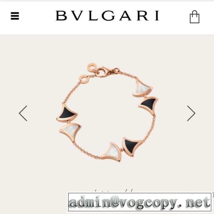 ブルガリ BVLGARI トレンド感があって涼しげ ブレスレット 2019年夏の一押しファッションアイテム 