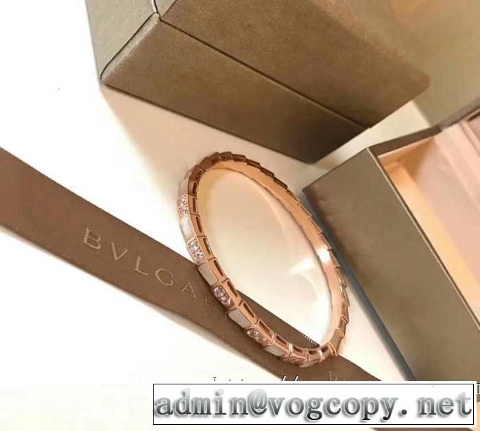 2019夏ファション新品  ブレスレット 大人っぽく見せ新作 ブルガリ BVLGARI 春夏のトレンドアイテム