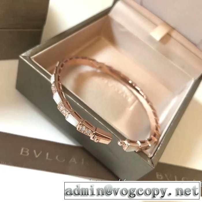 2019夏ファション新品  ブレスレット 大人っぽく見せ新作 ブルガリ BVLGARI 春夏のトレンドアイテム